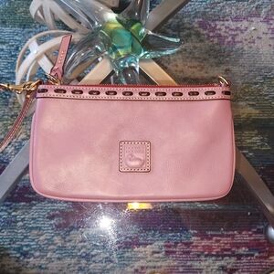 Dooney & Bourke Mauve Florentine Wristlet